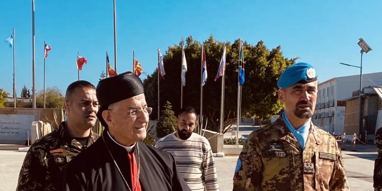 Libano: visita del Cardinale Bechara Boutros Rai al Contingente italiano